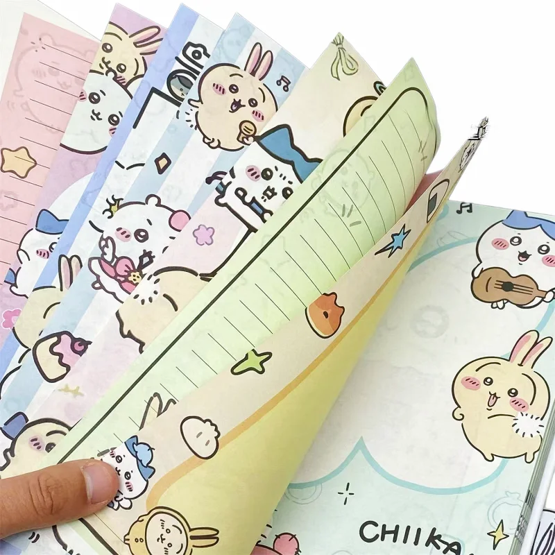 Wall Sticker - Cuaderno adorable de Chiikawa, 80 hojas,