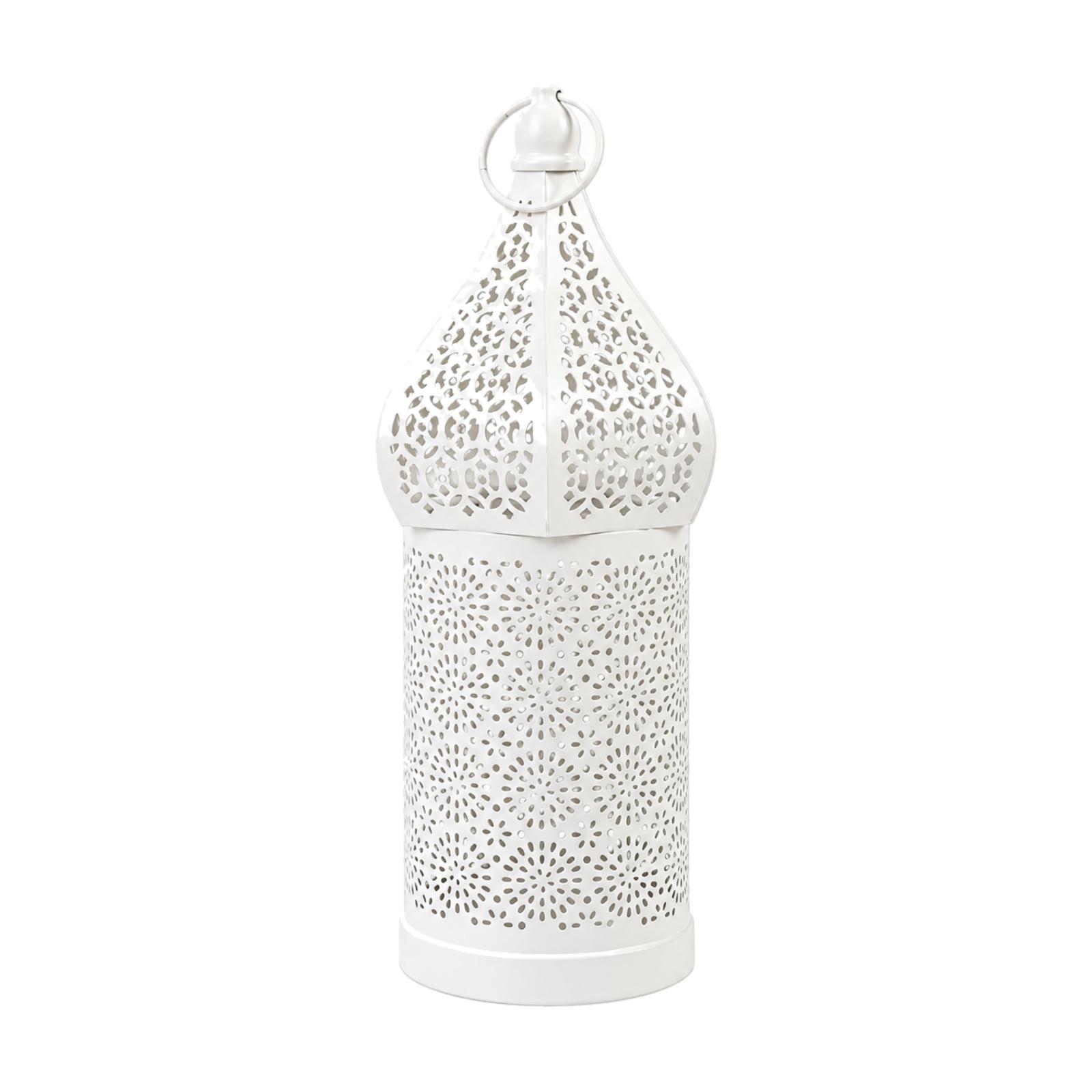 Portavelas de Hierro Blanco Es - Candle Holder Decor reseña y precio