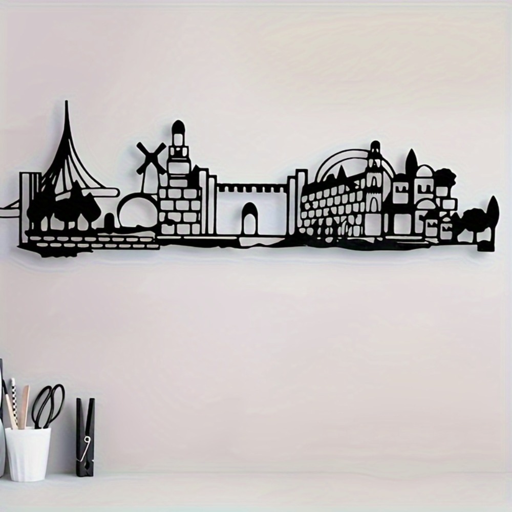 CIFBUY Arte de Pared Metálico, - Wall Art reseña y precio