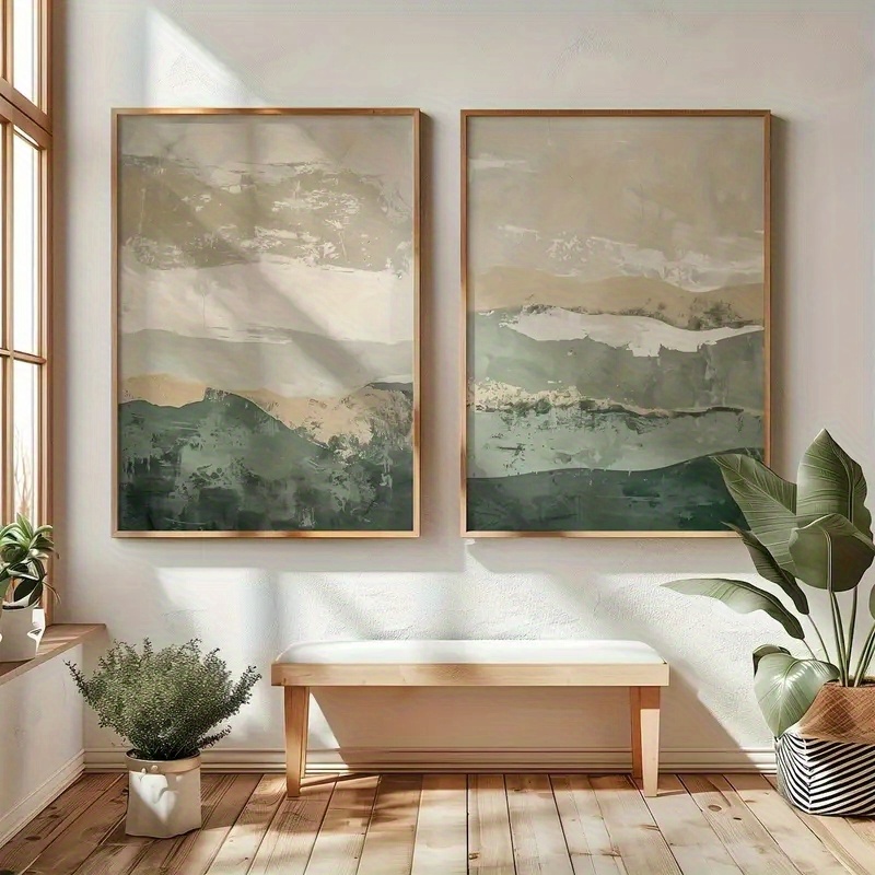 Juego de 2 Láminas Decorativas - Abstract Canvas Set reseña y precio