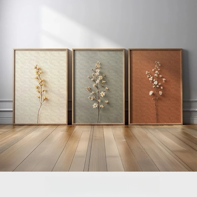 Juego de 3 cuadros sobre lienz - Abstract Canvas Set reseña y precio