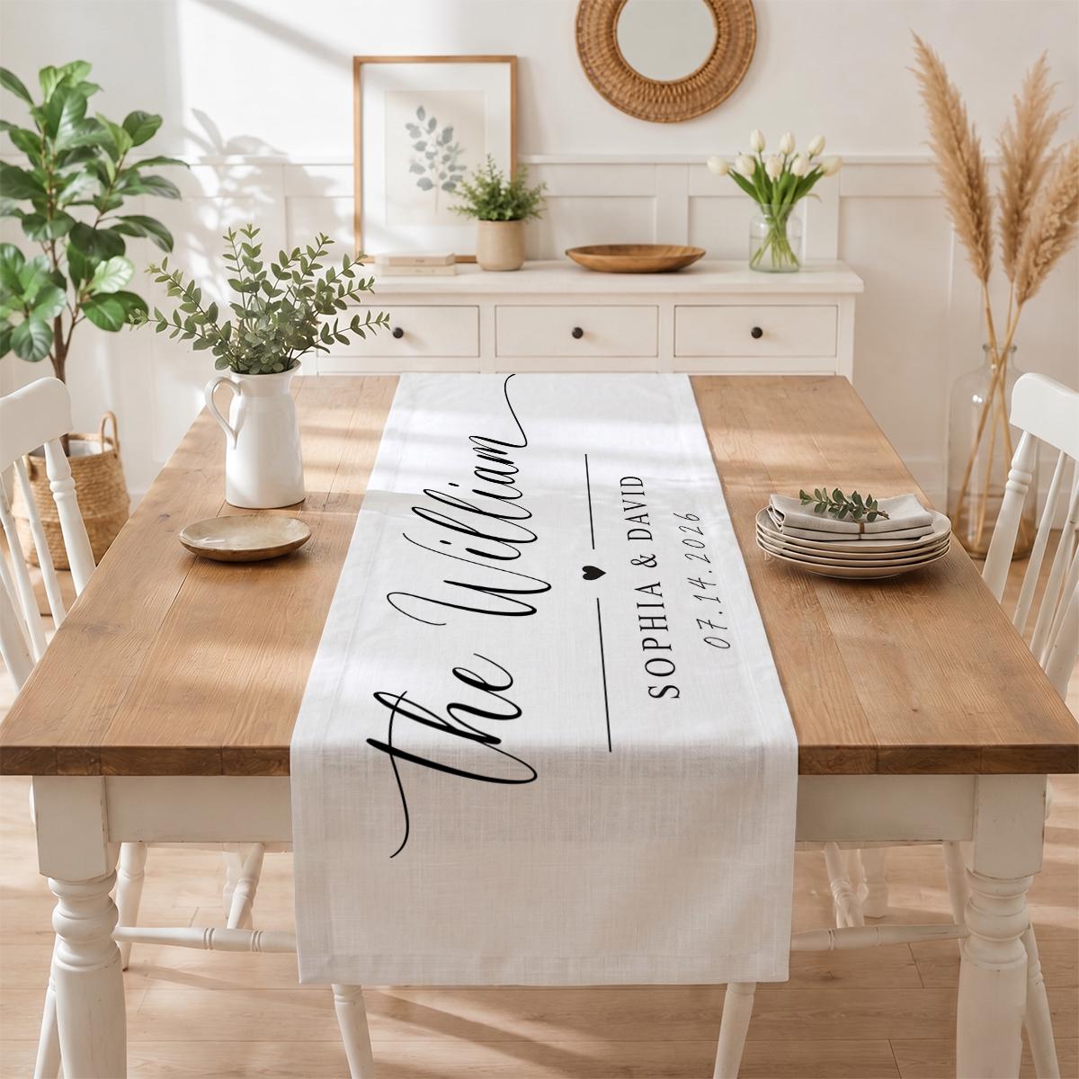 Camino de mesa de boda persona - Table Runner reseña y precio