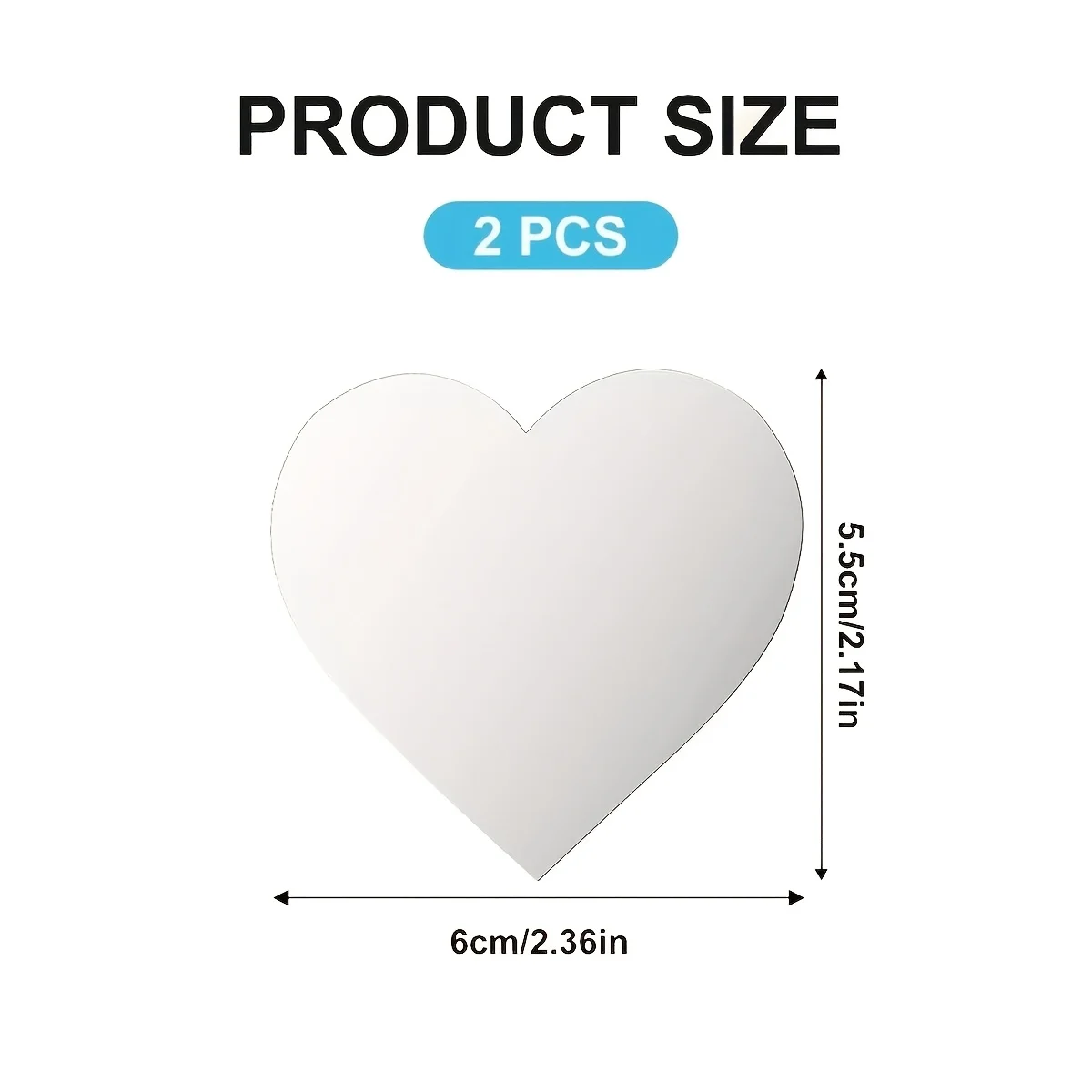 2 pegatinas con forma de espej - Decorative Mirror reseña y precio