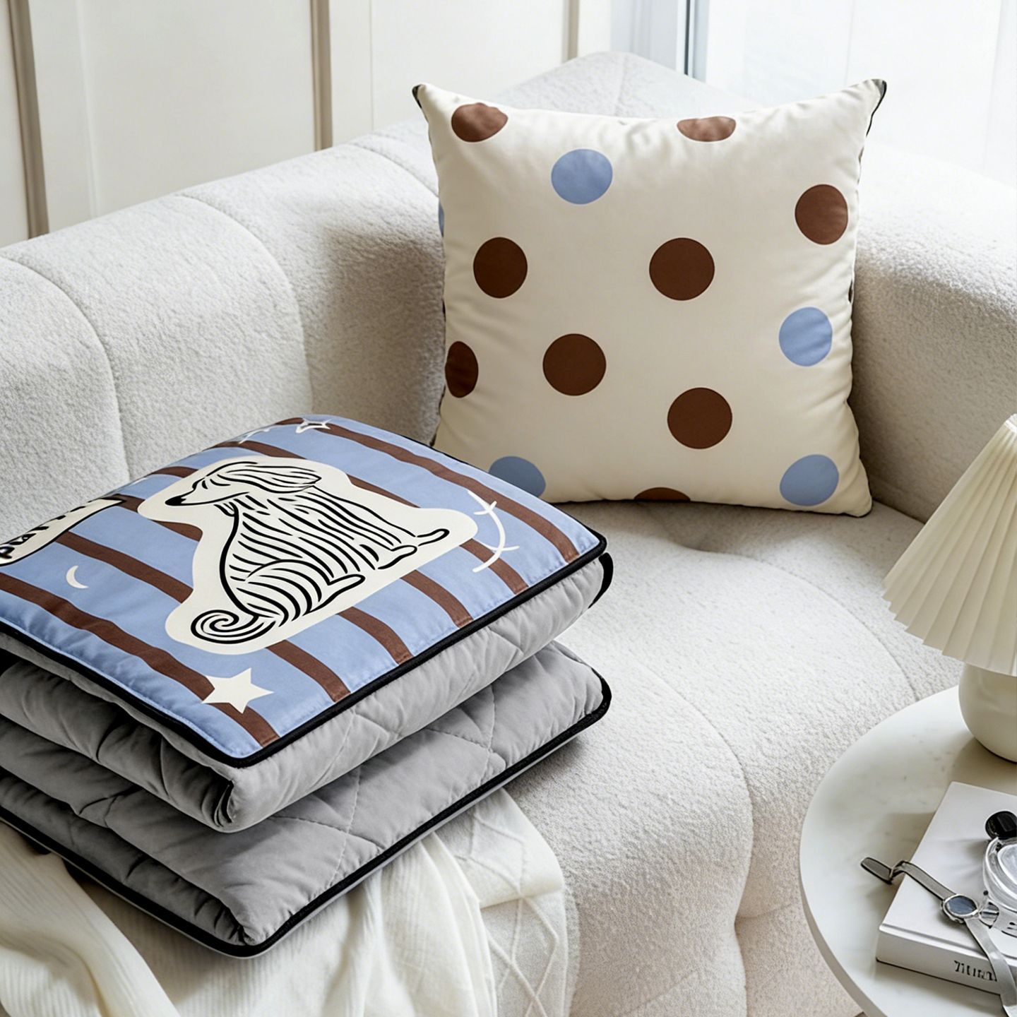 Manta de cojín con estampado d - Throw Pillow reseña y precio